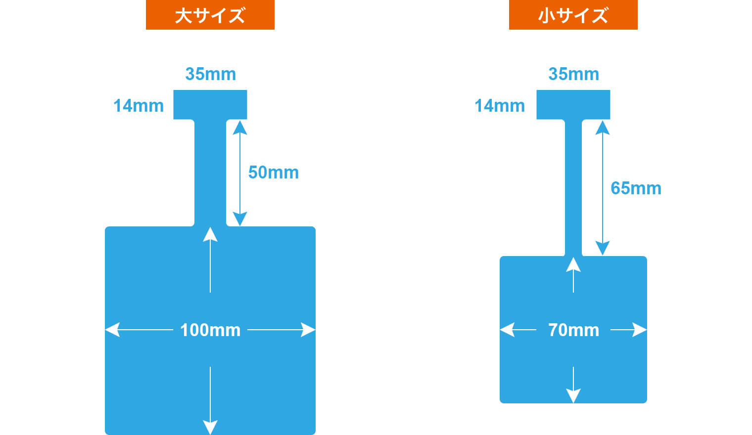 定形サイズ丸型